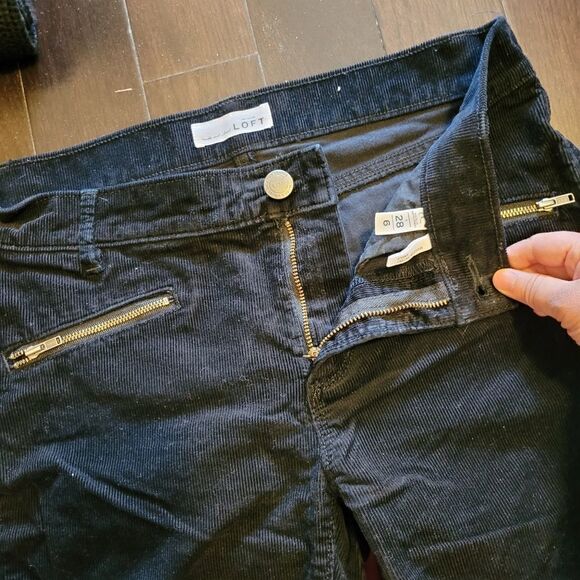 2/$20 Ann Taylor Loft black casual pants - Picture 4 of 5